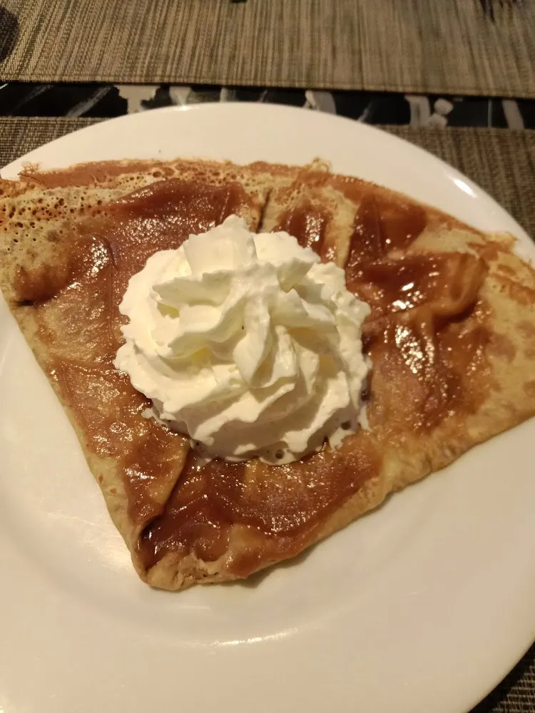 Crêpe Crème de Marron Chantilly