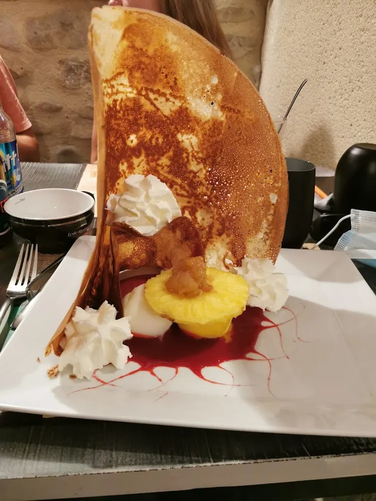 Crêpe Exotique Mangue Fraîche
